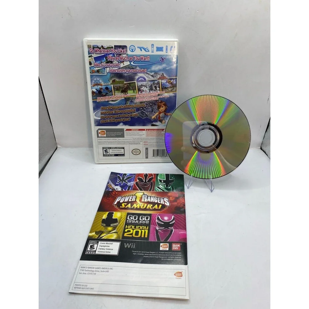 Wii Go Vacation Video Game with Manual